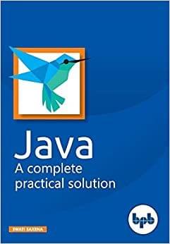 Java � A Complete Practical Solution