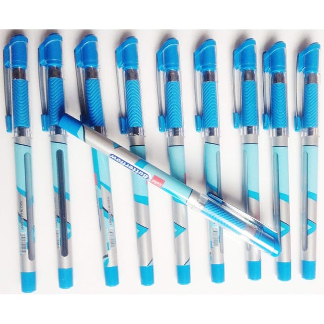 Cello Butterflow Ballpoint Pen (Blue) - Pack of 10