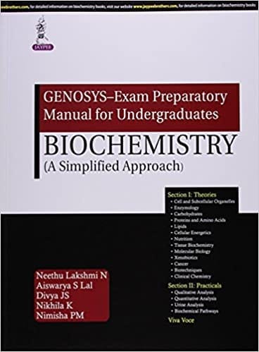 Genosys-Exam Preparatory Manual For Undergraduates Biochemistry (A Simplified Approach)