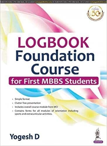 Logbook Foundation Course For First Mbbs Students