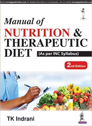 Manual Of Nutrition & Therapeutic Diet (As Per Inc Syllabus)