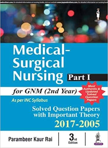 Medical Surgical Nursing Part-I For Gnm (2Nd Year)