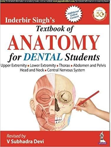 Inderbir Singh?S Textbook Of Anatomy For Dental Students