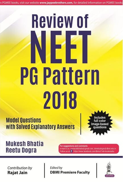 Review Of Neet Pg Pattern 2018