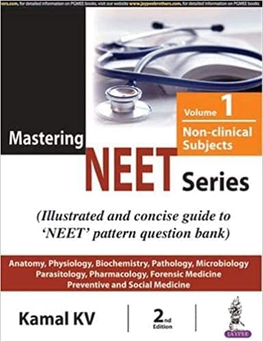 Mastering NEET Series (Volume 1: Non-Clinical Subjects)