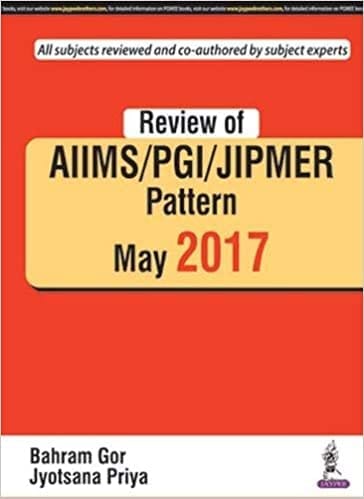 Review of AIIMS/PGI/JIPMER Pattern May 2017