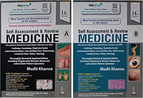 Self Assessment & Review Medicine Part A & B (Paperback)