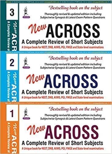 NEW ACROSS A COMPLETE REVIEW OF SHORT SUBJECTS (3VOLS)