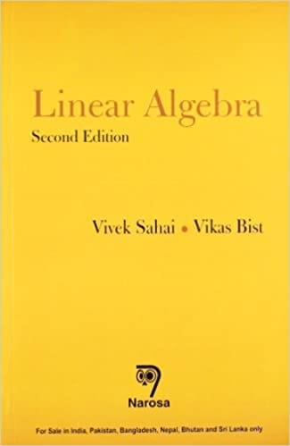 Linear Algebra, 2/e