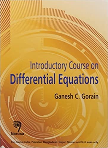 Introductory Course on Differential Equations