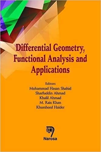 Differential Geometry, Functional Analysis and Applications