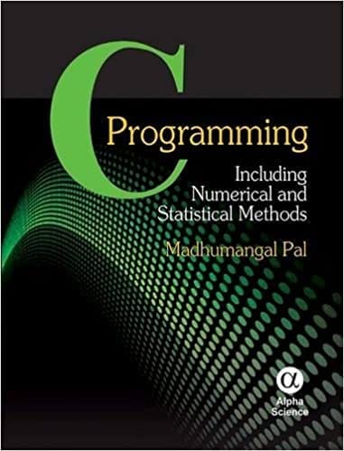 C Programming:Including Numerical and Statistical Methods   630pp/PB