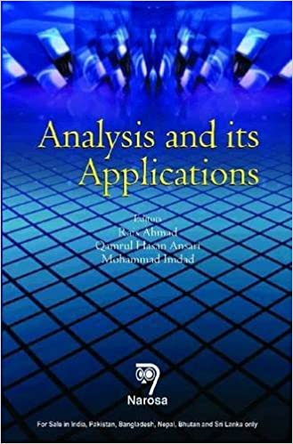 Analysis and its Applications   202pp/HB