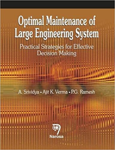 Optimal Maintenance of Large Engineering System:Practical Strategies for Effective Decision Making   254pp/HB