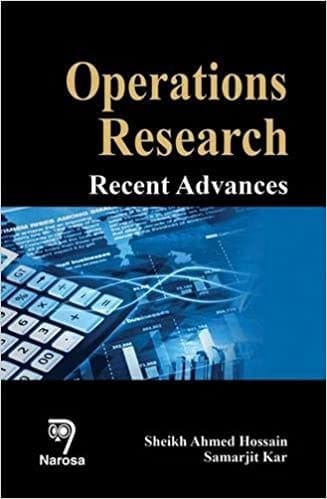 Operations Research:Recent Advances   200pp/HB