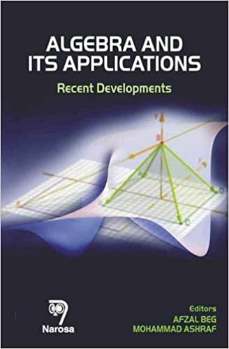 Algebra and its Applications:Recent Developments   184pp/HB