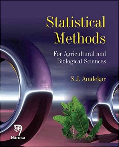 Statistical Methods:for Agricultural and Biological Sciences   250pp/HB