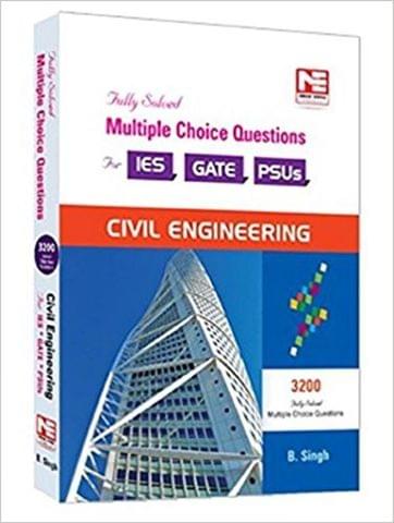 3200 MCQs: Civil Engineering  Practice Book for ESE, GATE & PSUs