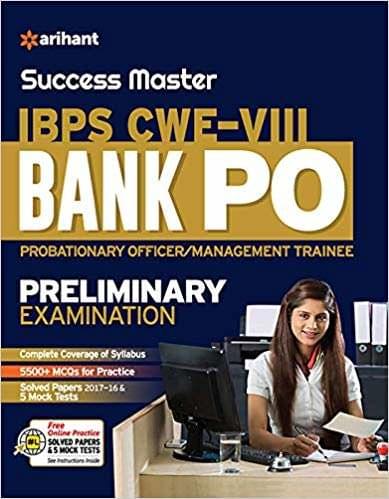 Success Master IBPS CWE-VIII Bank PO (PO/MT) Preliminary Examination