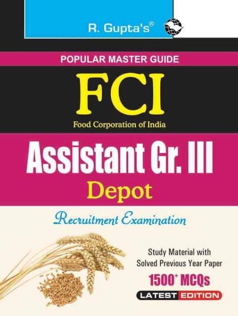 FCI Assistant Gr. III Depot