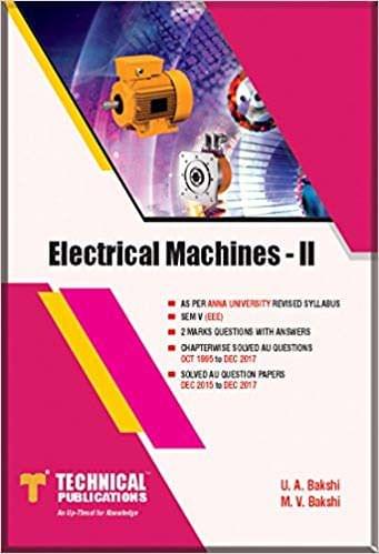 Electrical Machines II for ANNA University (V-EEE-2013 course)