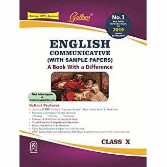 Golden English Communicative (with Sample Papers): A Book with Difference Class  10 (201819 Session)