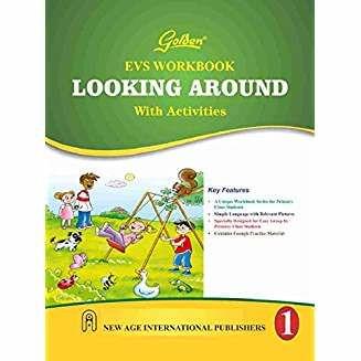 Golden EVS Workbook Looking Around with Activities for Class  1?