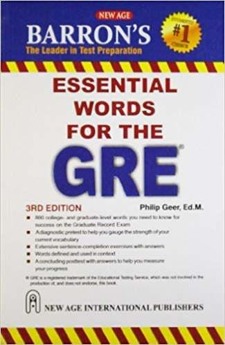 Barron`s Essential Words for the GRE?