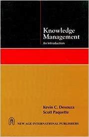 Knowledge Management: An Introduction