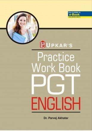 UPKAR PRAKASHAN PRACTICE WORK BOOK PGT ENGLISH