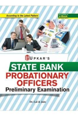 UPKAR PRAKASHAN SBI P.O PRELIMINARY EXAMINATION