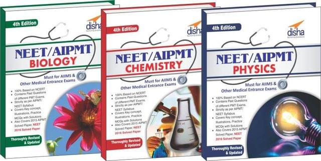 NEET/ AIPMT Physics/ Chemistry/ Biology (set of 3 books)