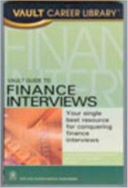 Finance Interviews