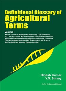 Definitional Glossary of Agricultural Terms (Two Volume Set)