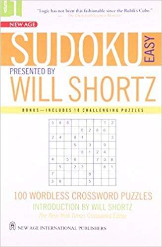 Sudoku Easy Presented by Will Shortz