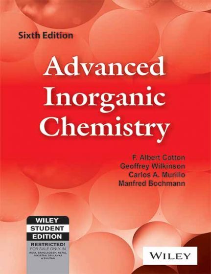 Advanced Inorganic Chemistry