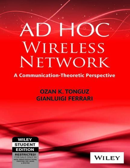 Adhoc Wireless Networks Commn.