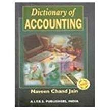 Dictionary Of Accounting