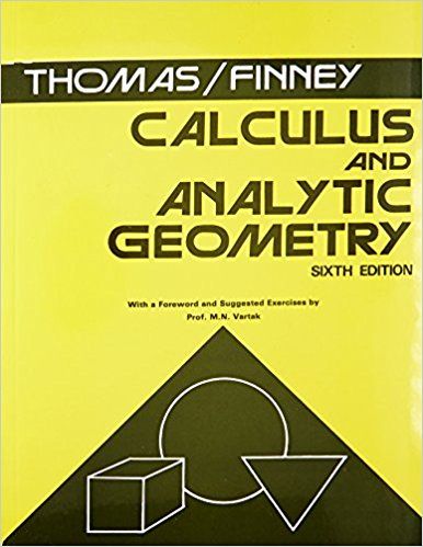 Calculus & Analytic Geometry Ed.6