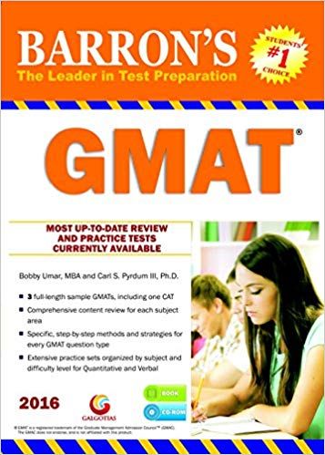 Barrons Gmat 2017 Ed.