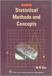 Statistical Methods and Concepts