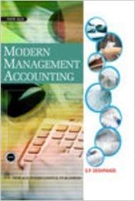 Modern Management Accounting