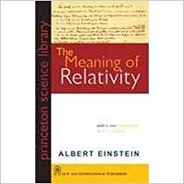 The Meaning of Relativity