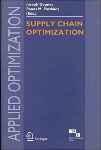 Supply Chain Optimization