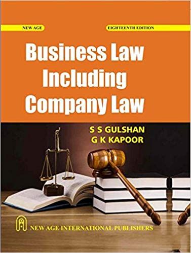 Business Law Including Company Law