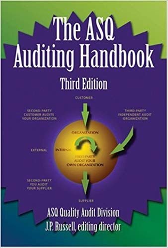 The ASQ Auditing Handbook