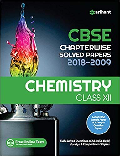 CBSE Chemistry Chapterwise Solved Papers Class 12th