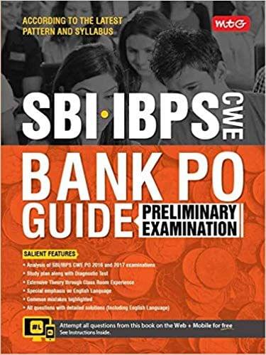 SBI. IBPS CWE -Bank PO Guide Preliminary Examination